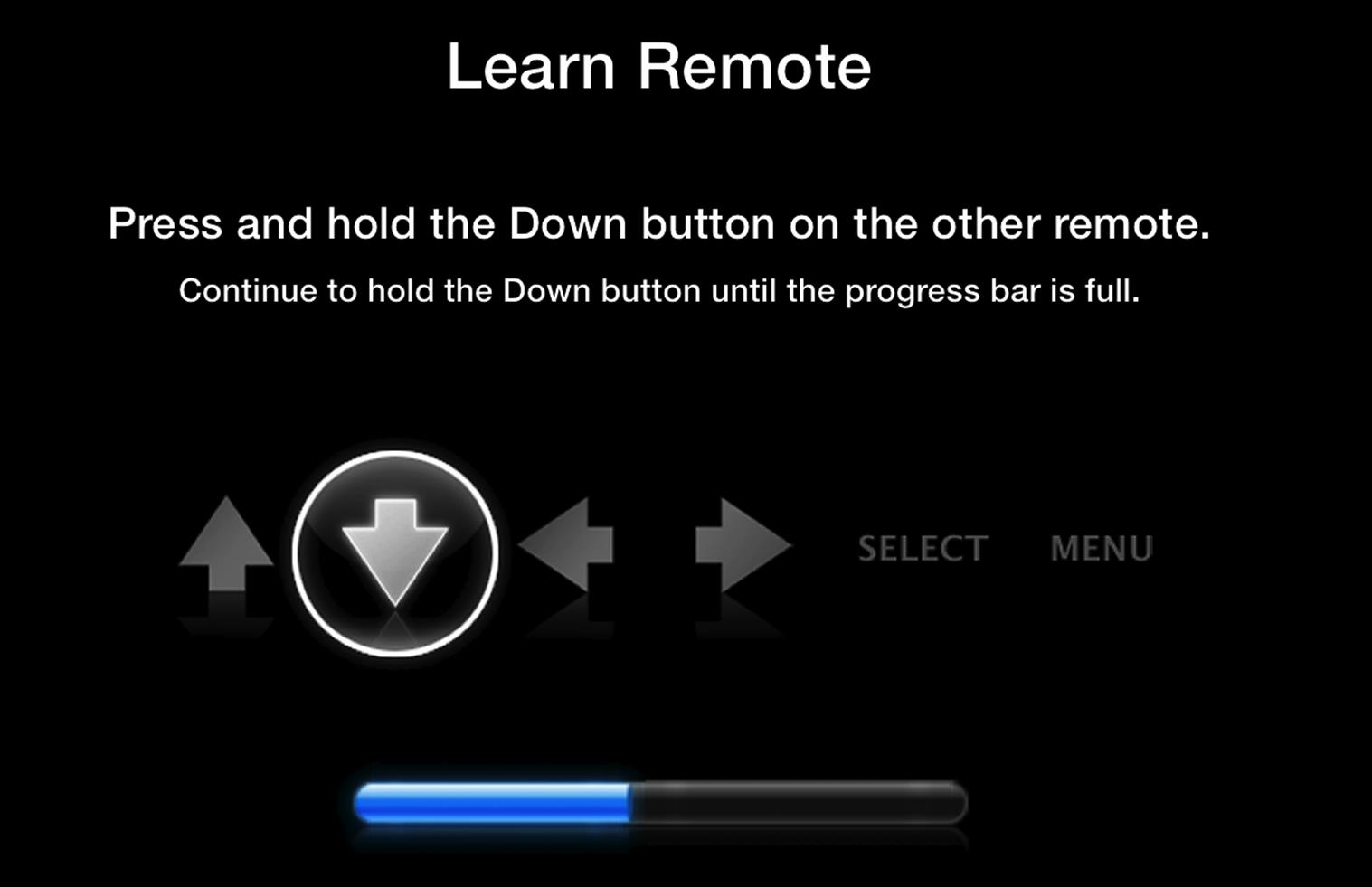 **Figure 10:** You can choose almost any button on your remote to stand in for various Apple TV commands, including some commands that you won’t find on the Apple Remote.
