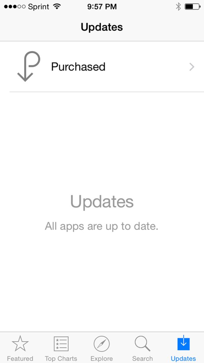 App Store Updates