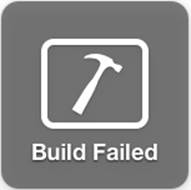 Build Failed notice