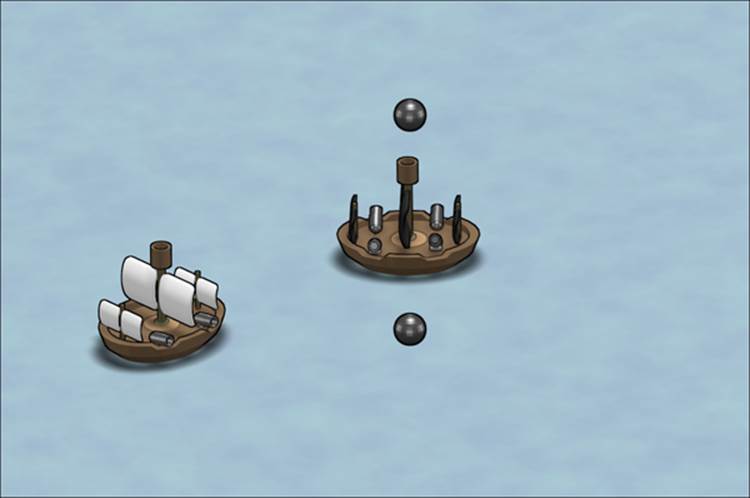 Time for action – allowing the ship to shoot cannonballs