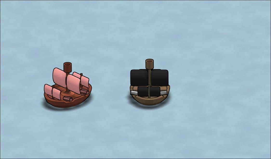 Time for action – letting cannonballs collide with ships