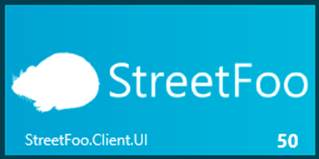 The StreetFoo wide logo