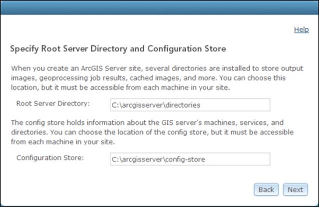 Configuring Server site