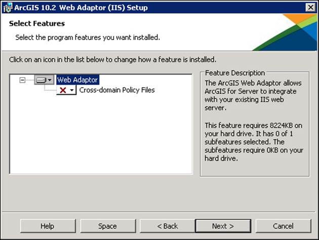 Configuring the end user Web Adaptor