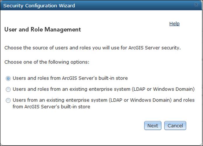 Enabling the ArcGIS token security
