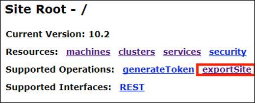 The administrator directory