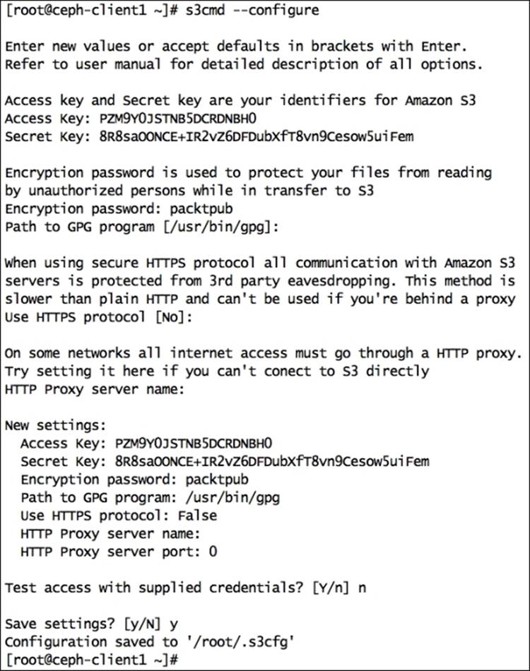 S3 API-compatible Ceph object storage