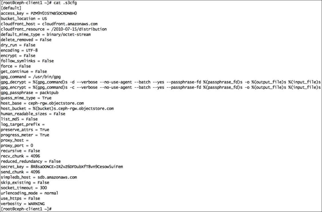 S3 API-compatible Ceph object storage