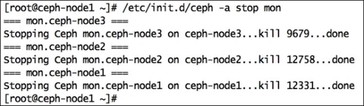 Stopping daemons by type