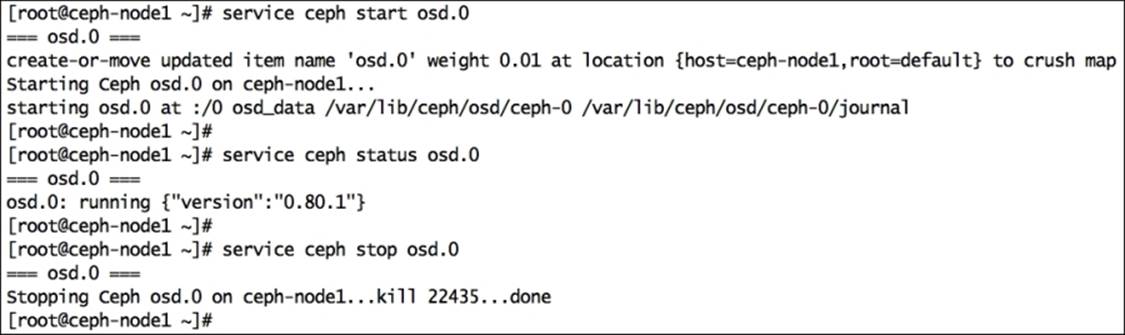 Starting and stopping a specific daemon