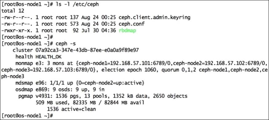 Installing Ceph on an OpenStack node