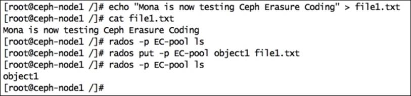 Implementing erasure coding