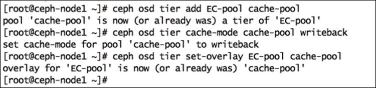 Creating a cache tier