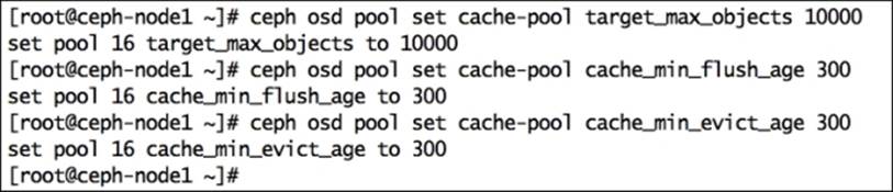 Configuring a cache tier