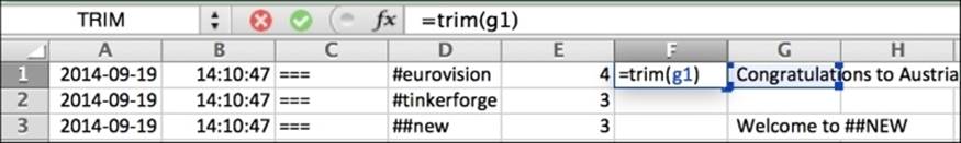 Text to columns in Excel