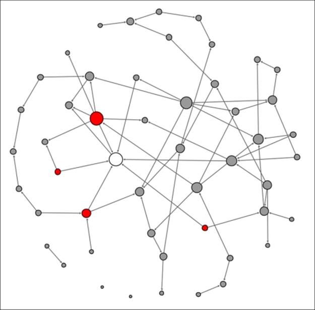 Viewing a contagion network