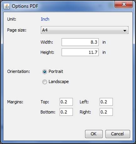PDF export