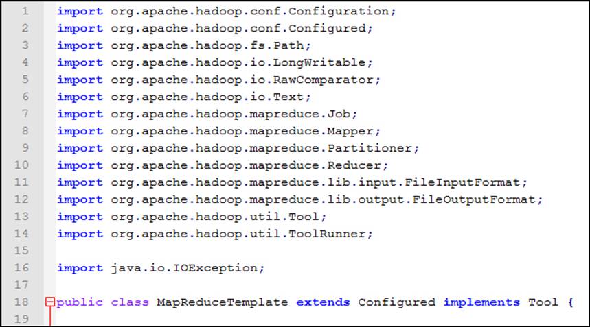 Using a MapReduce template class code