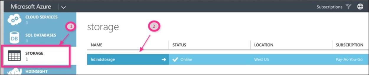 Configuring your storage account