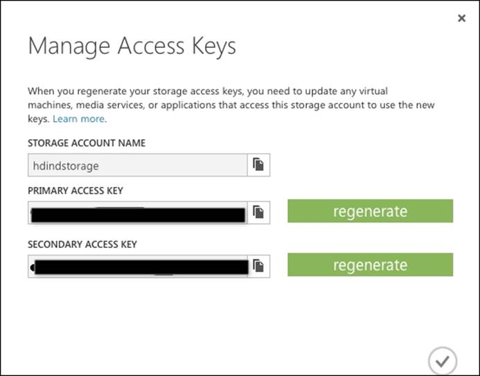 Managing access keys