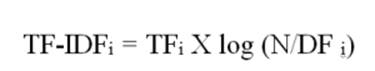 Creating TF and TF-IDF vectors for the text data