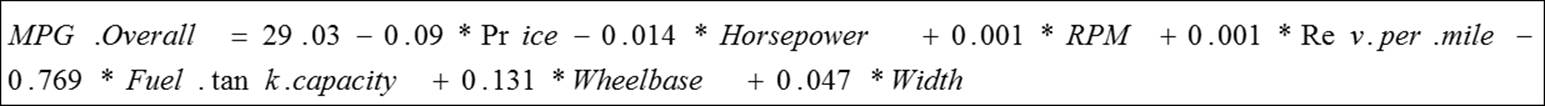 Linear regression