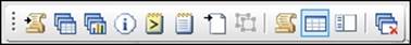 The Project Manager toolbar