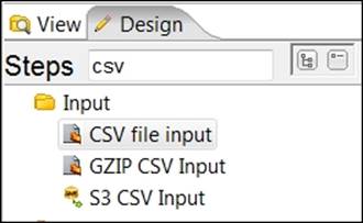 CSV file input