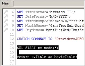 Integration of the BI tool &ndash; QlikView
