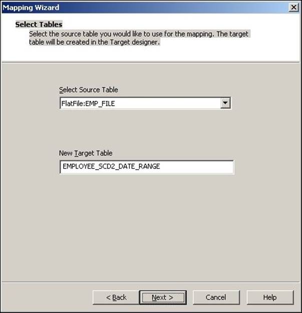 SCD2 (date range) &ndash; marking the dates