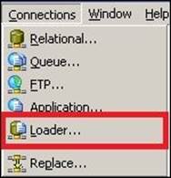 Using an external loader