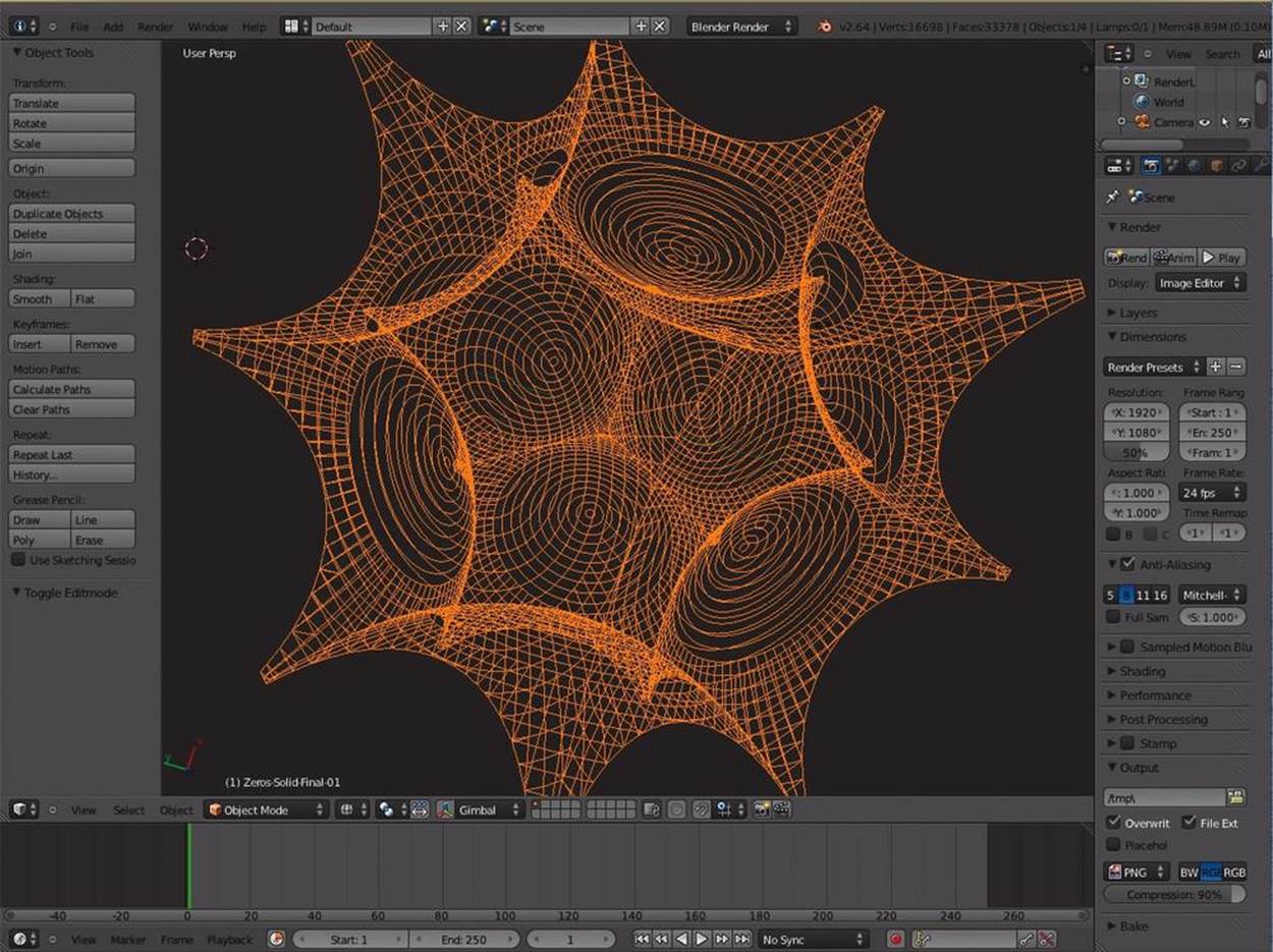 Blender is a free, open source polygonal 3D modeling program that is extremely powerful, but challenging to learn.
