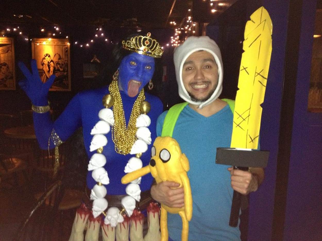 Happy Halloween 2012 from Kali and Finn & Jake!
