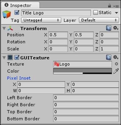 Time for action – making an automatically scaling GUI texture