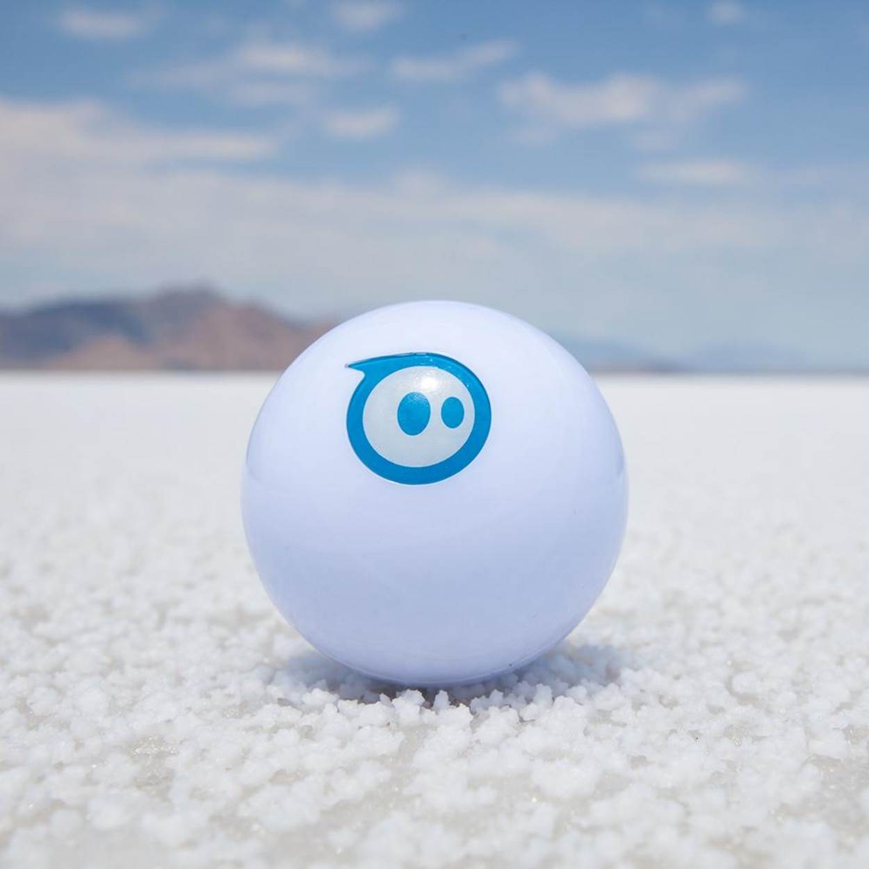 Sphero is a robotic ball that can be programmed to jump or roll with a smartphone. Credit: Orbotix.