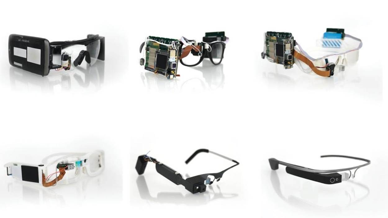 The evolution of Google Glass - in just two years (courtesy: Google Glass on Google+)