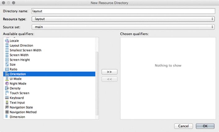 Creating a new resource directory