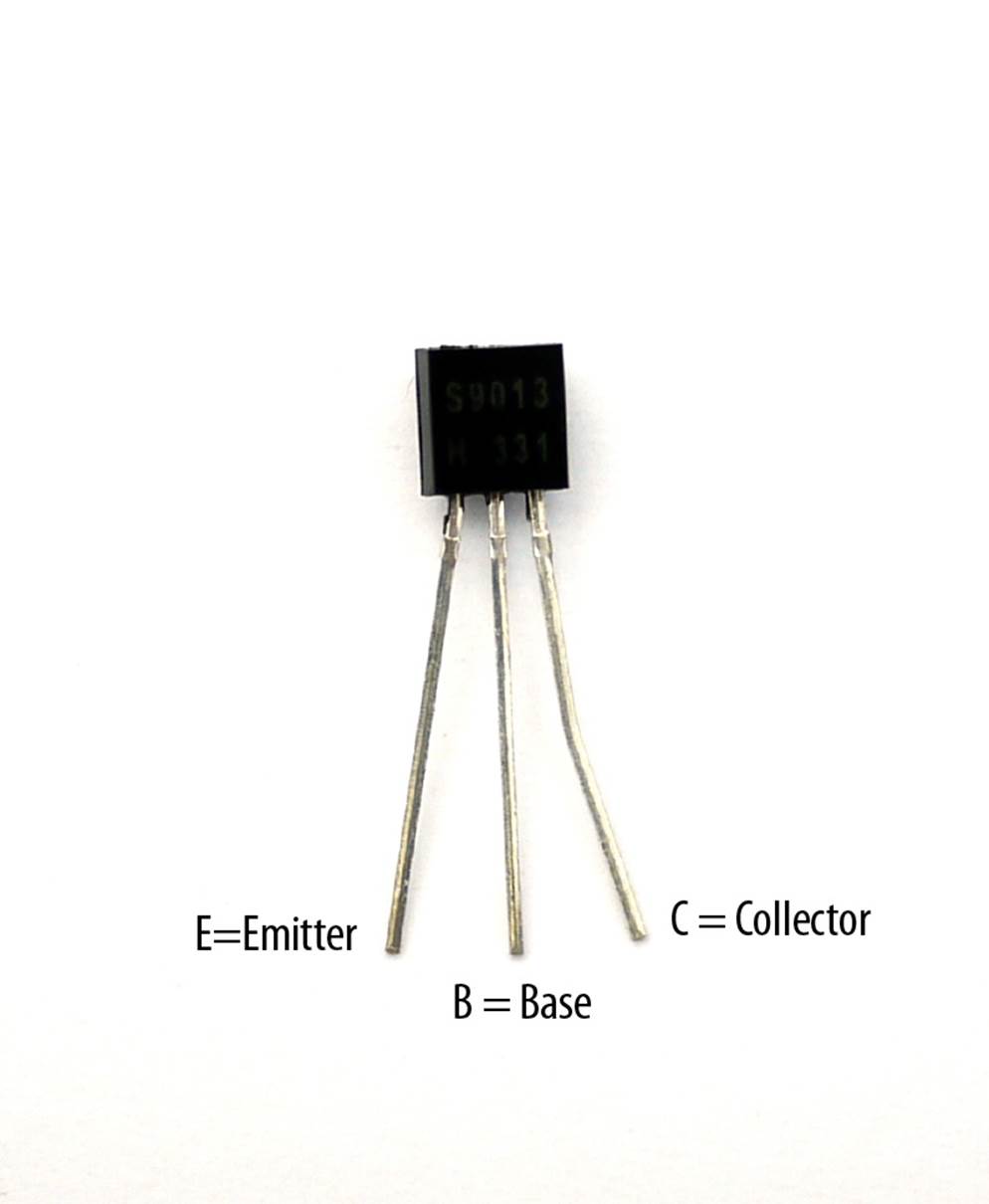 The 2N3904 NPN transistor pinout
