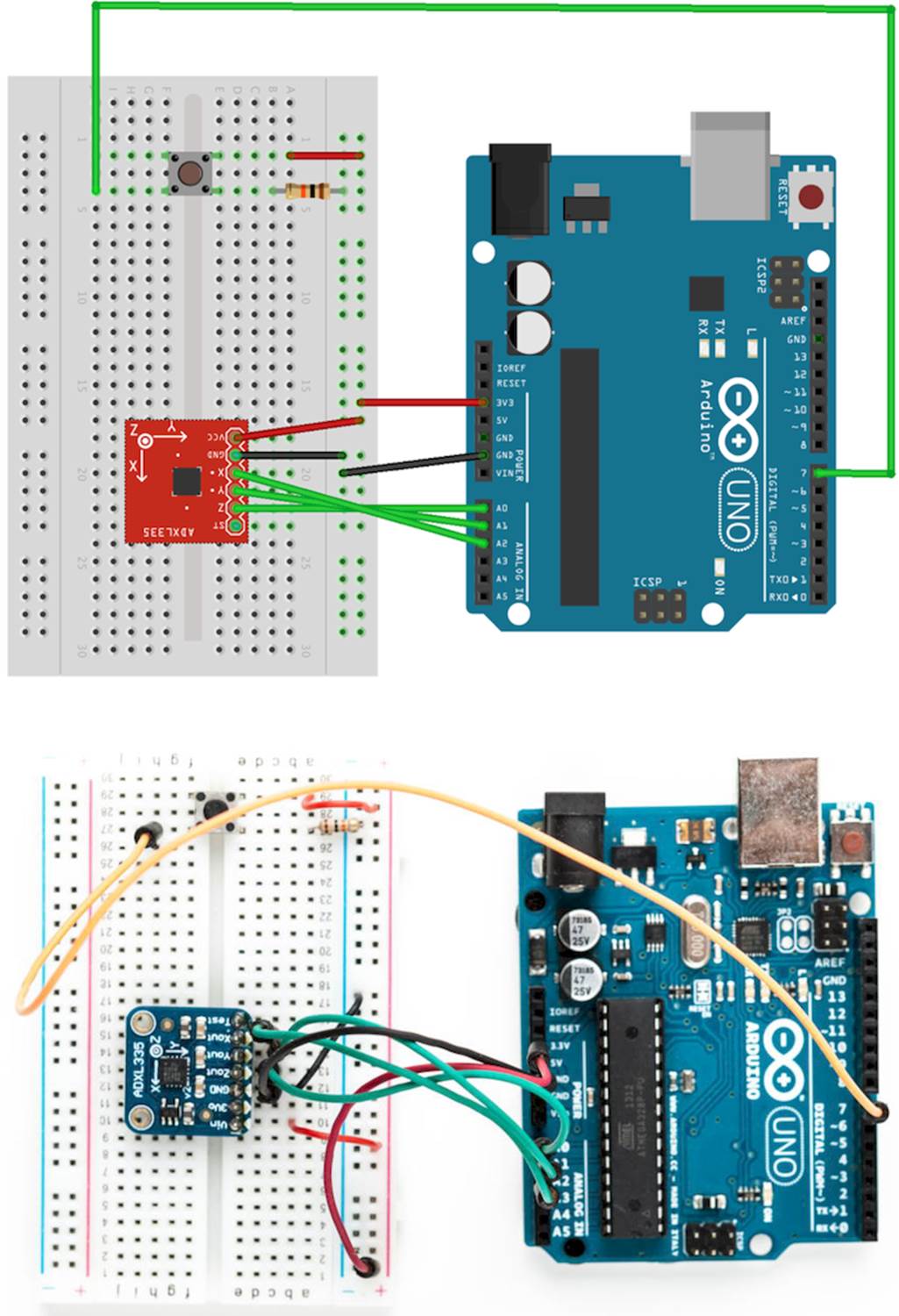 images/game_controller_schematic_and_breadboard