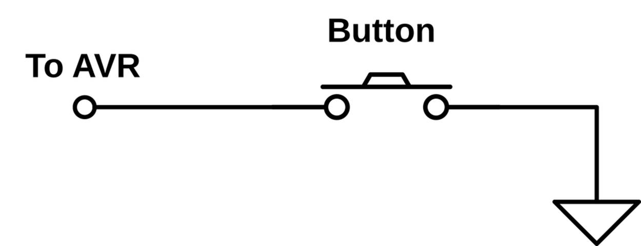 Naive button circuit