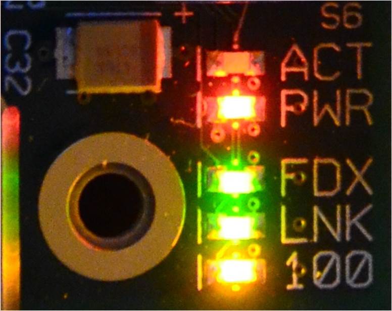 Model B LEDs