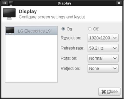 Changing your display resolution