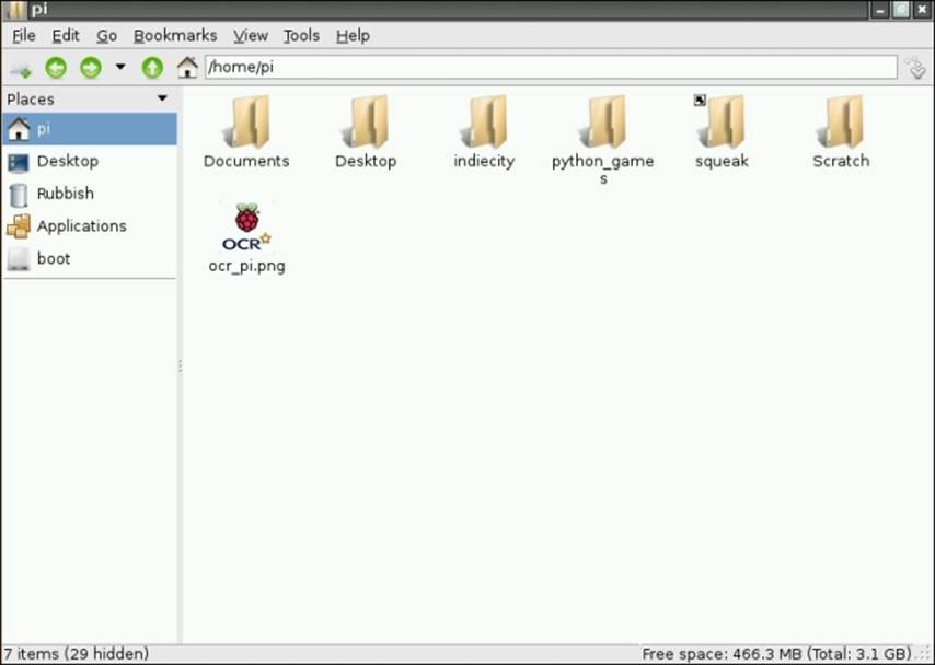 File management in Xfce