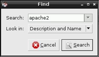 Searching and installing packages in Synaptic