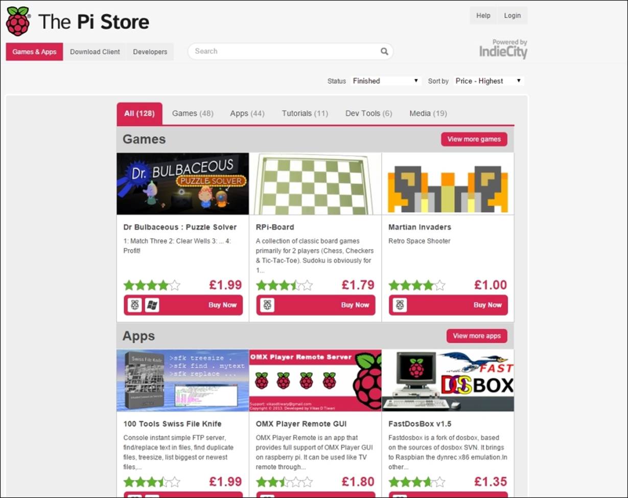 The Pi Store