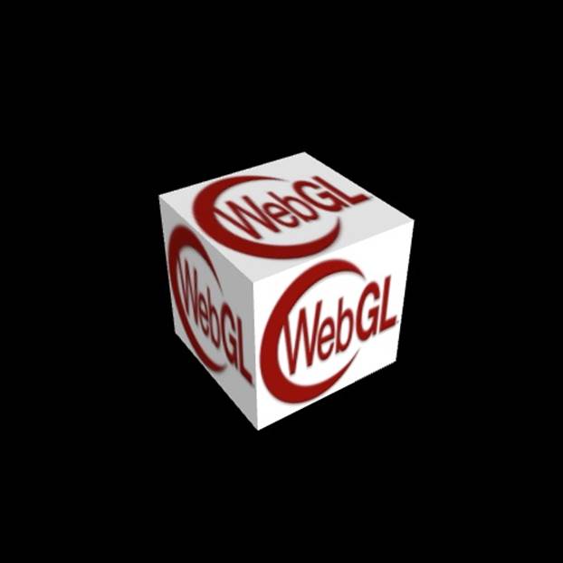 Three.js cube with lighting and Phong shading