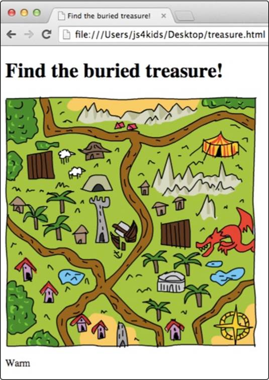 The buried treasure game