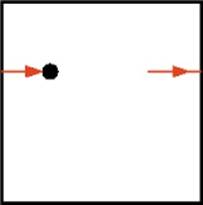 If the ball moves off the right side of the canvas, it will reappear on the left.