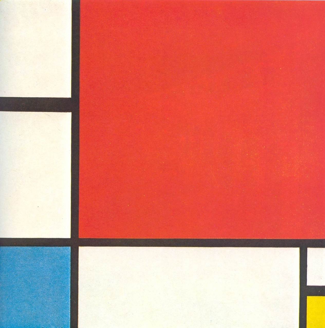 Composition with Red, Blue and Yellow--Piet Mondrian (1930)
