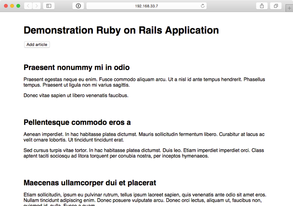 Rails app - version 1.3.0 with a responsive UI